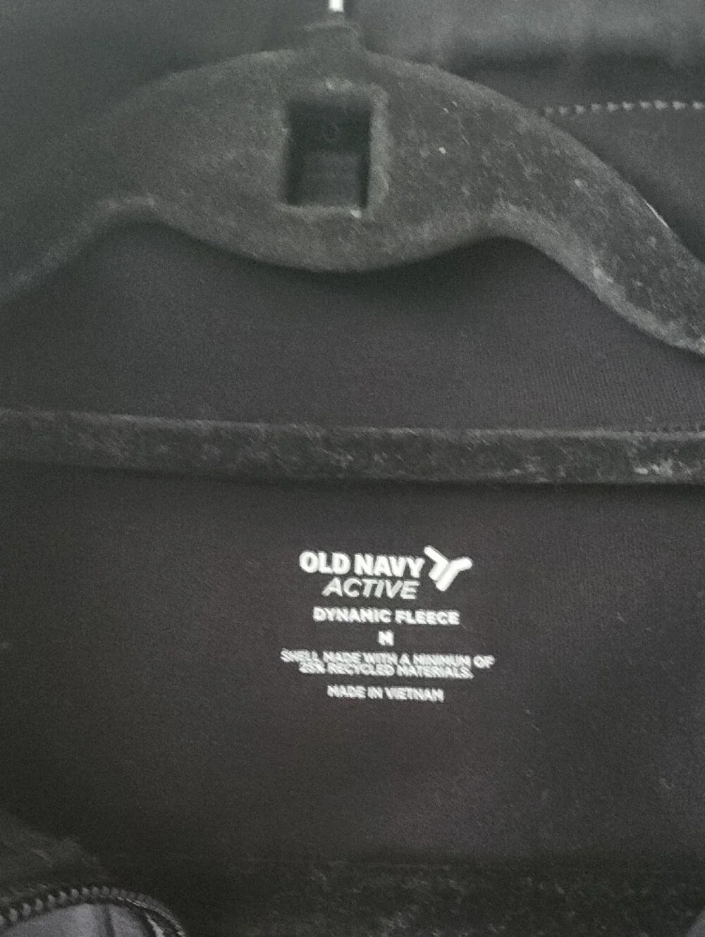 Old Navy Black Men's Half-Zip Pullover Sweatshirt